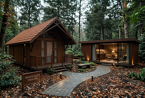 Private Guest Pavilions